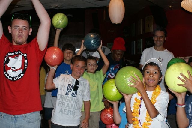 Thursday July 28 Camputos Day 6: Lunch and Bowling @ Splitsville