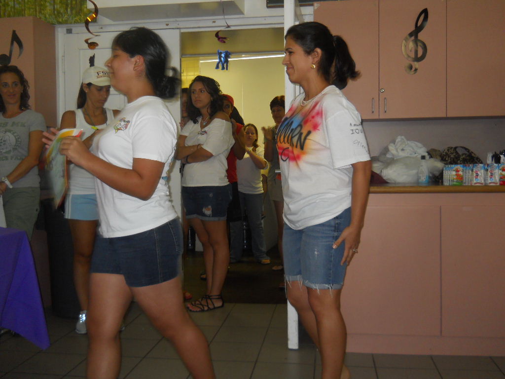 Lilly, RN and full time medical staff at the camp