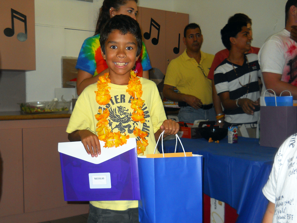 Saturday July 30th. Campers go home: Awards cermony