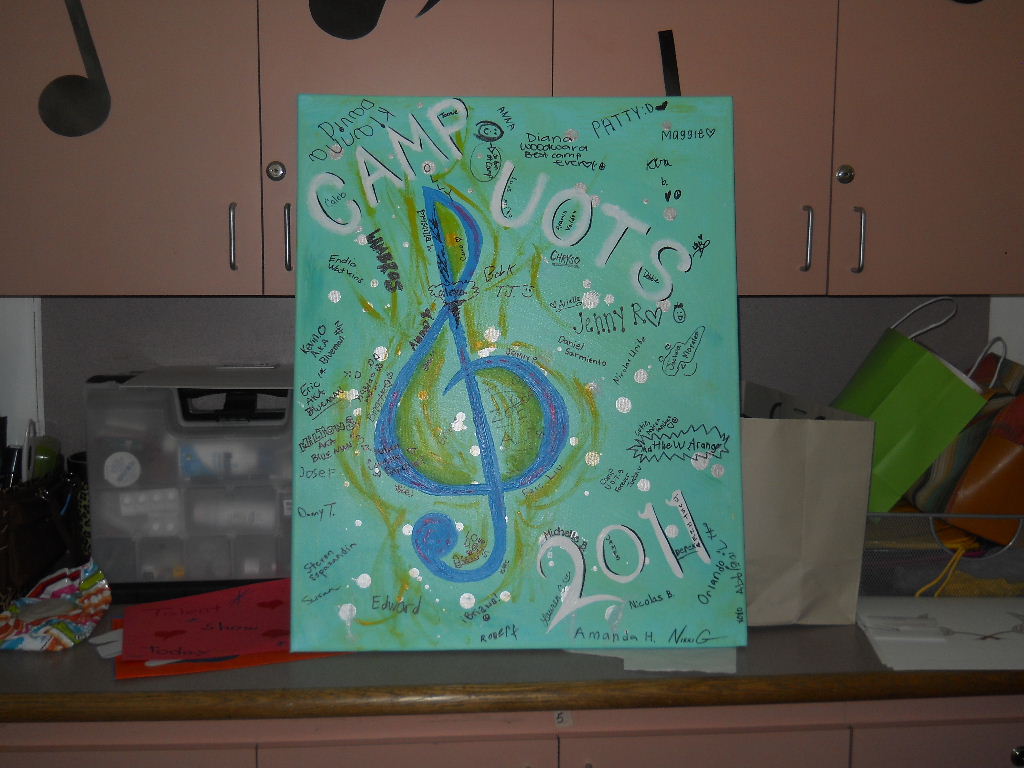 July 30th. Campers go home: Awards cermony