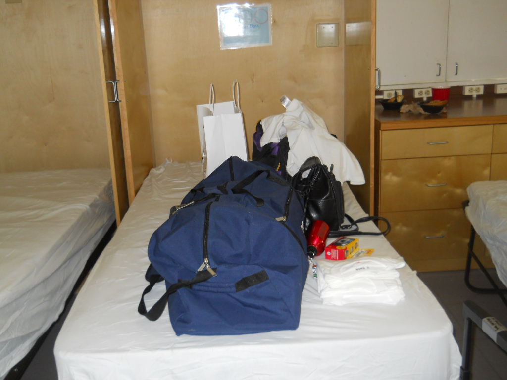 Sat. 14, 2012: Drop off day