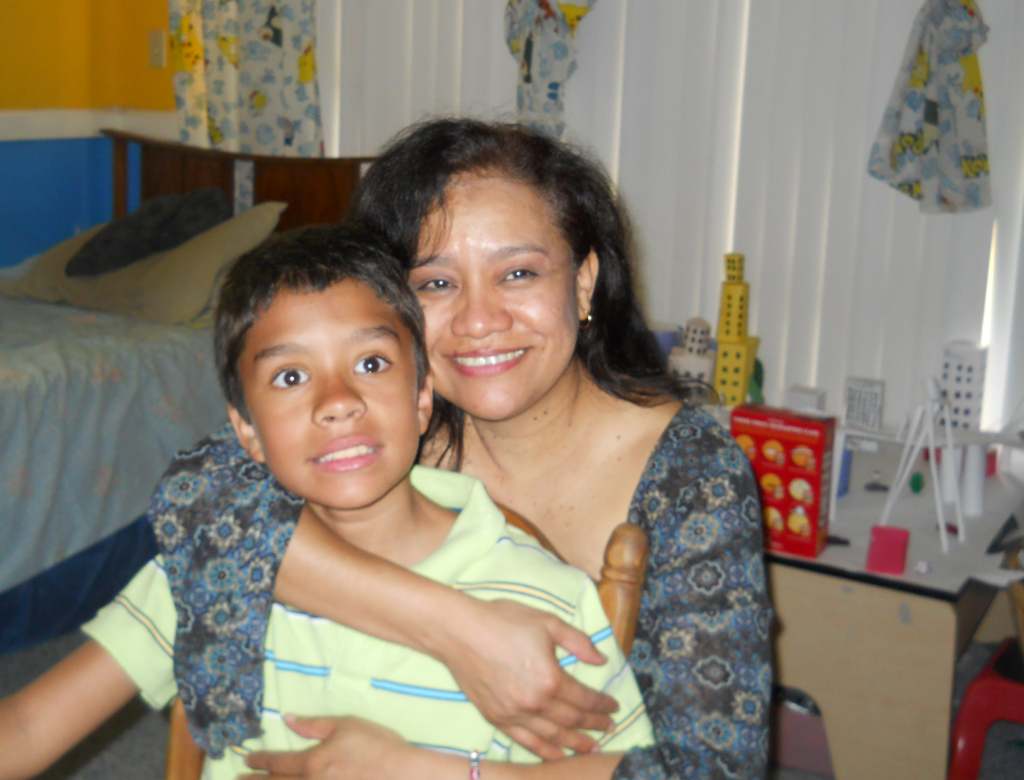 I have my son back home after being away at camp for an entire week