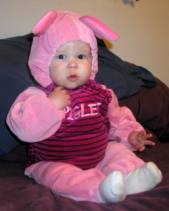 I wonder whose Pigglet this is! Don't let the pink fool 'ya!